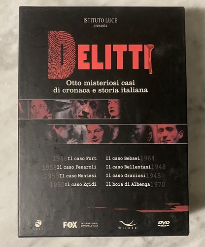 Dvd delitti otto misteriosi - dvd,