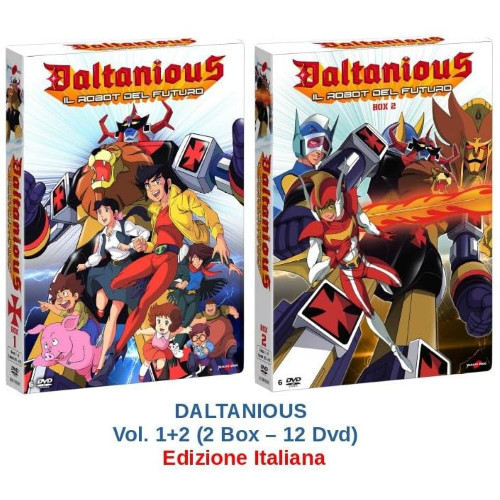 Daltanious vol box 12 - vol, 1+2